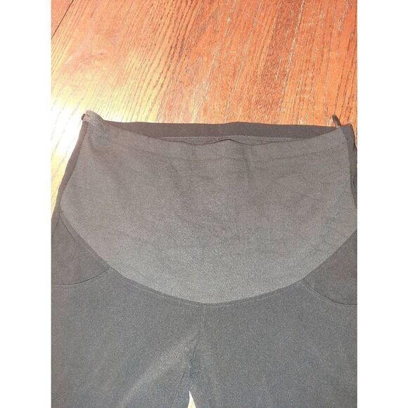 HOST PICK 2XL Maternity Tagoo Black Casual Work Office Pants Over Bump - Picture 2 of 4